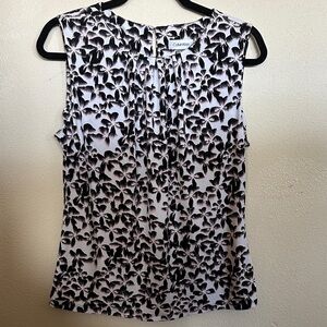 Calvin Klein Monochrome Patterned Blouse